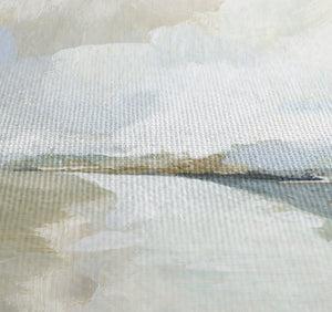 Blue Path Home Shower Curtain