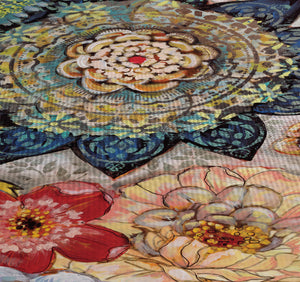 Boho Bouquet Shower Curtain