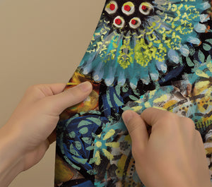 Boho Bouquet Shower Curtain