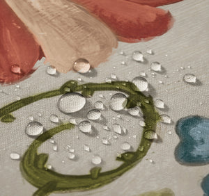 Boho Butterfly Garden Shower Curtain