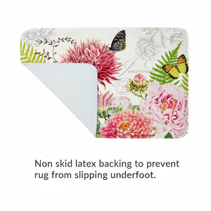 Botanical Garden Memory Foam Rug