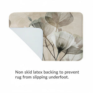 Botanical Naturals Memory Foam Rug