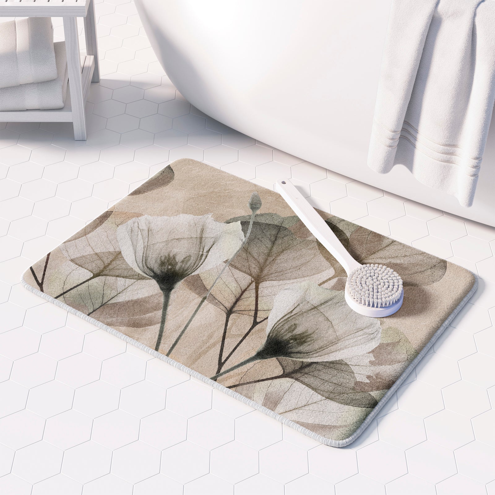 Botanical Naturals Memory Foam Rug