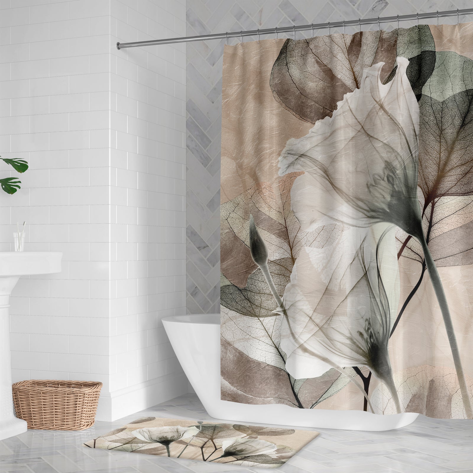 Botanical Naturals Shower Curtain