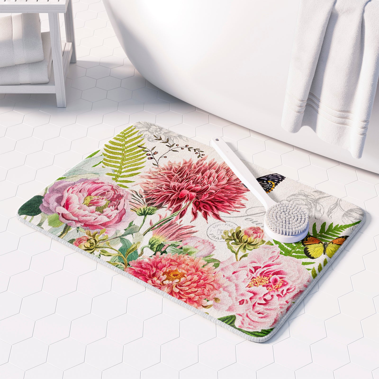 Botanical Garden Memory Foam Rug
