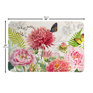 Botanical Garden Memory Foam Rug