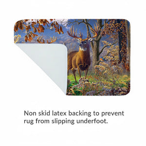 Autumn Buck Memory Foam Rug