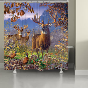 Autumn Buck Shower Curtain