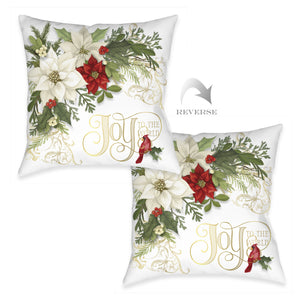 Cardinal Elegance Indoor Decorative Pillow