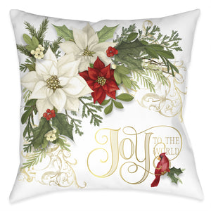 Cardinal Elegance Indoor Decorative Pillow