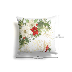 Cardinal Elegance Indoor Decorative Pillow