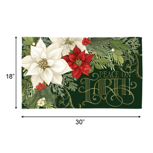 Christmas Elegance Outdoor Doormat
