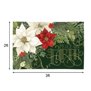 Christmas Elegance Outdoor Doormat