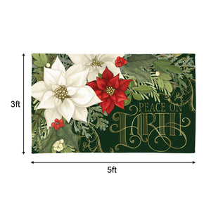 Christmas Elegance Chenille Accent Rug