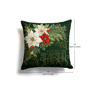 Christmas Elegance Indoor Decorative Pillow