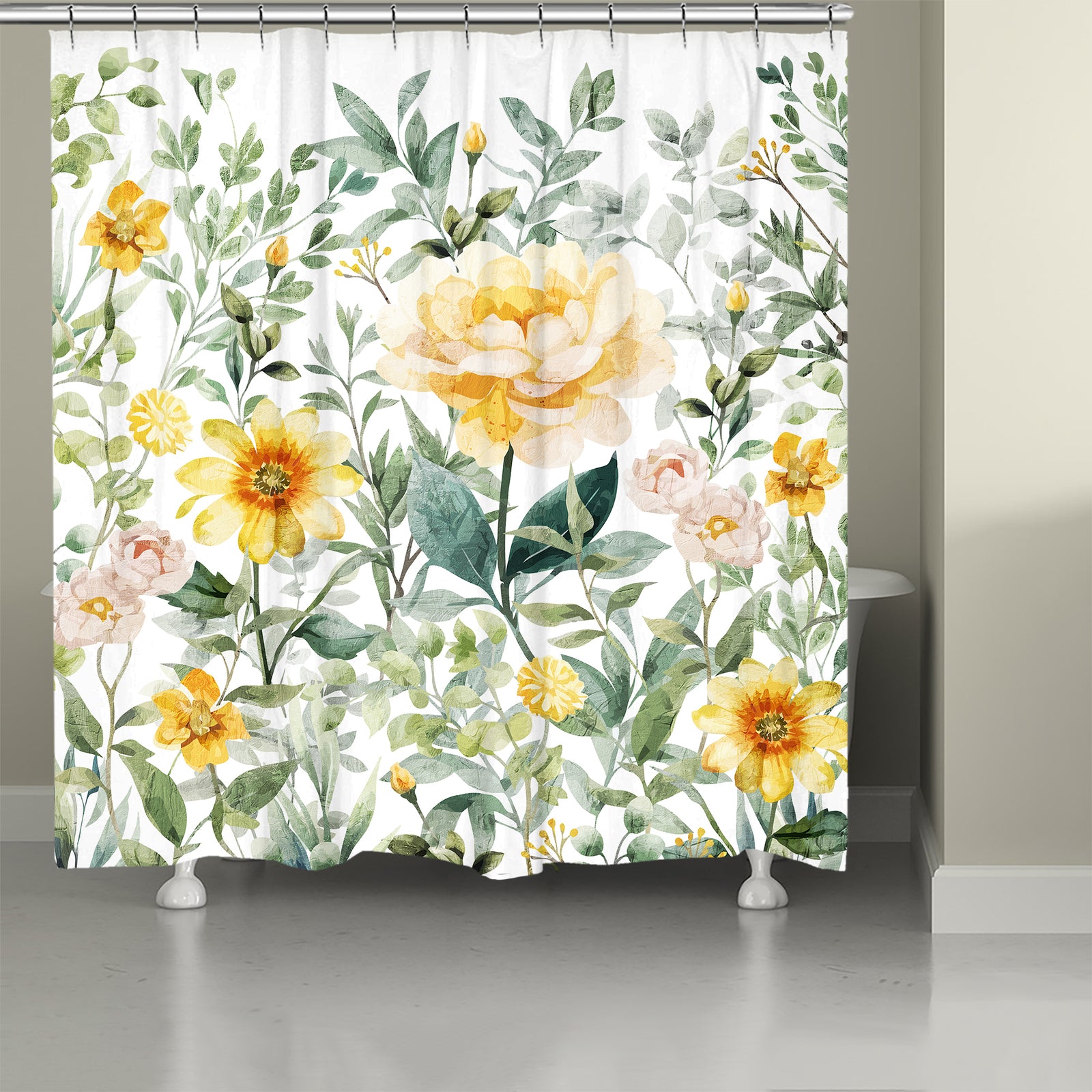 Cheerful Garden Shower Curtain