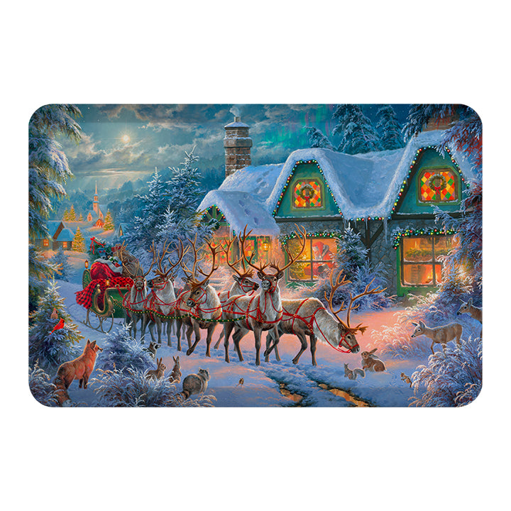 Christmas Magic Anti-Fatigue Kitchen Mat