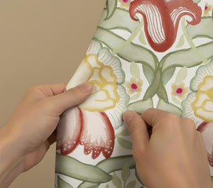 Classic English Floral Shower Curtain