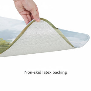 Clouds Over Hills Memory Foam Rug