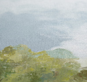 Clouds Over Hills Shower Curtain