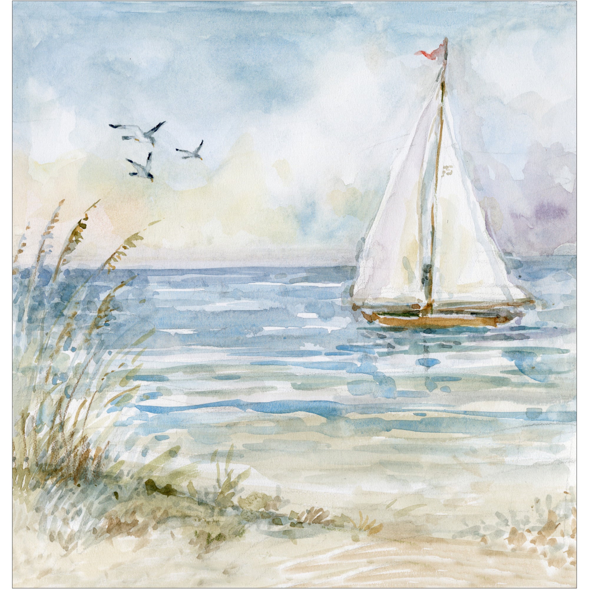 Coastal Sanctuary Sailboat