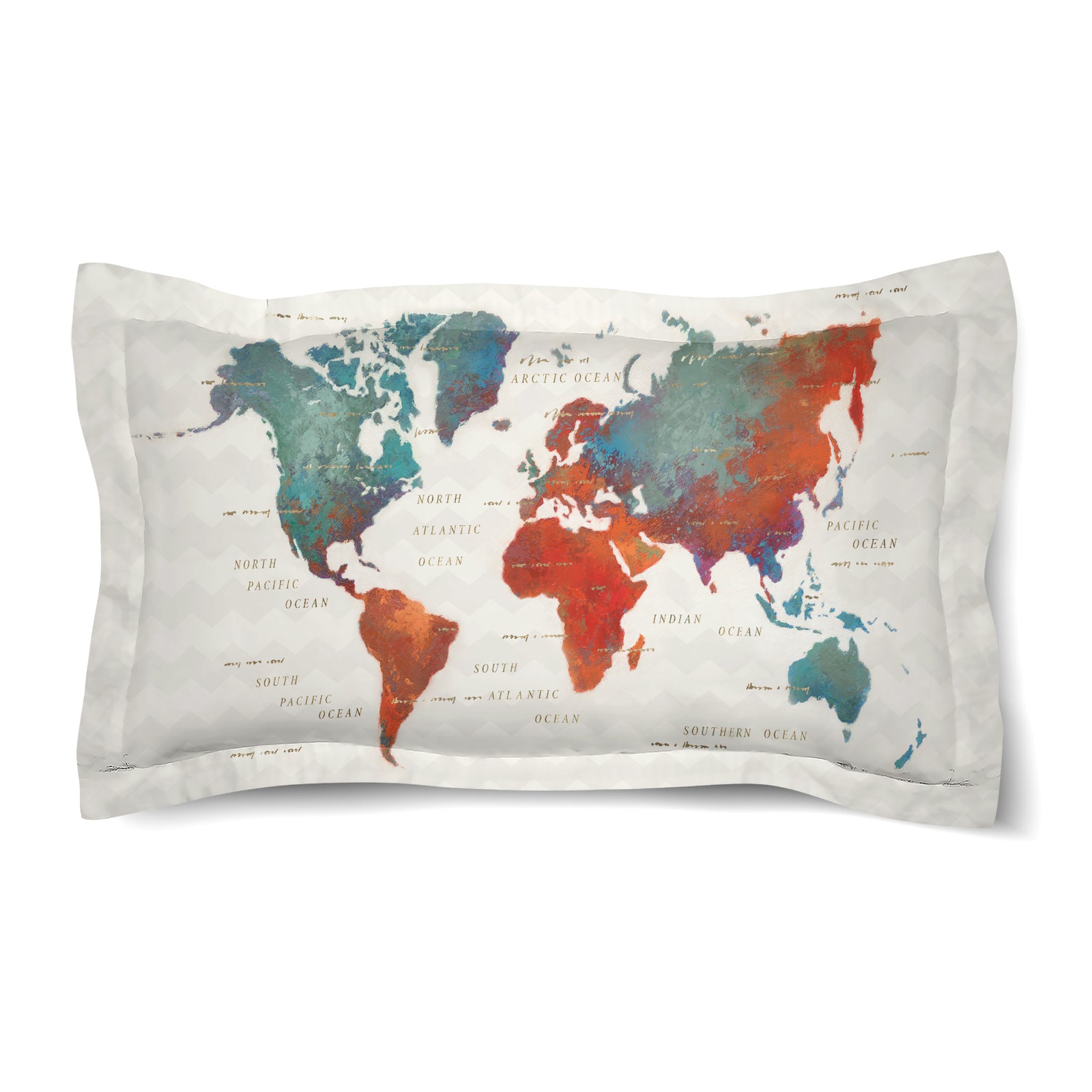 Colorful World Duvet Sham