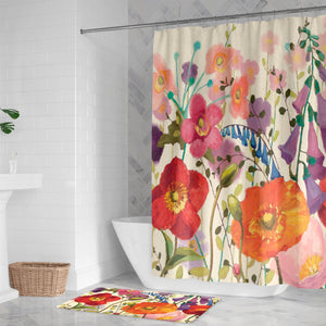 Couleur Printemps Shower Curtain