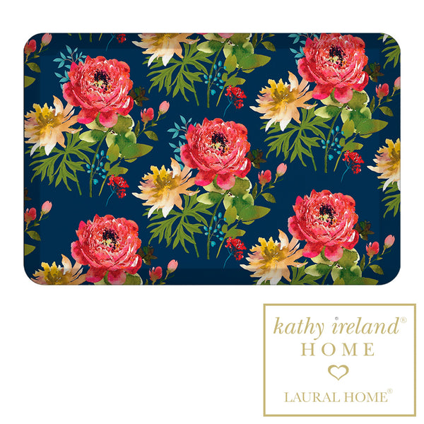 Kathy Ireland Home Sophisticated Palm Anti-Fatigue Kitchen Mat