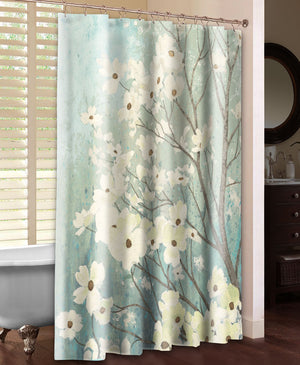 Dogwood Blossoms Shower Curtain