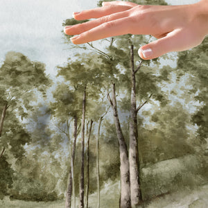 Dreamy Forest Memory Foam Rug
