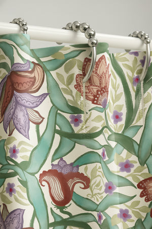 Expressive Bloom Shower Curtain
