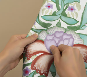 Expressive Bloom Shower Curtain