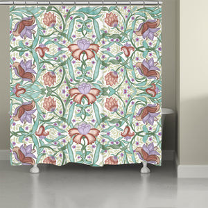 Expressive Bloom Shower Curtain