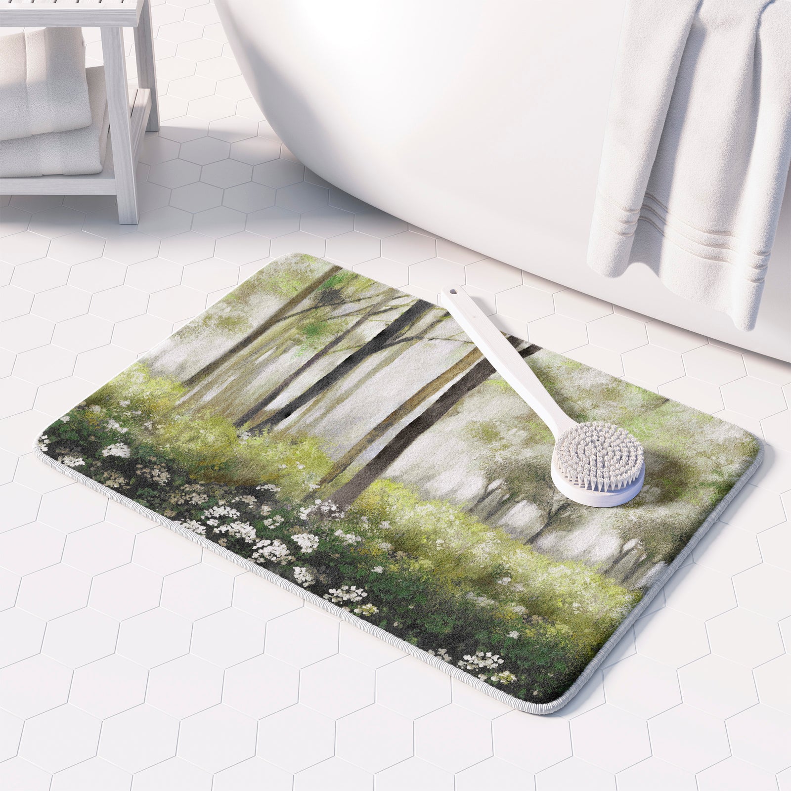 Enchanted Woods Memory Foam Rug