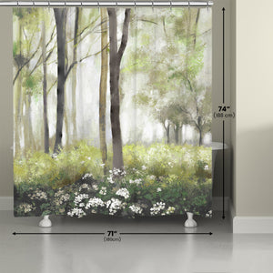Enchanted Woods Shower Curtain