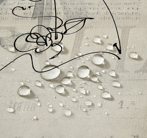 Fashion Sketchbook Shower Curtain