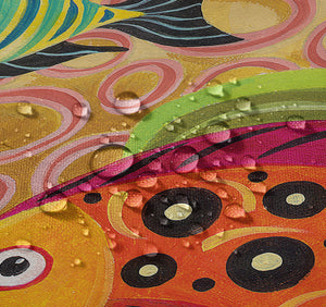 Fish in the Hood Shower Curtain
