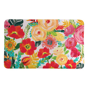 Floral Celebrations Memory Foam Rug
