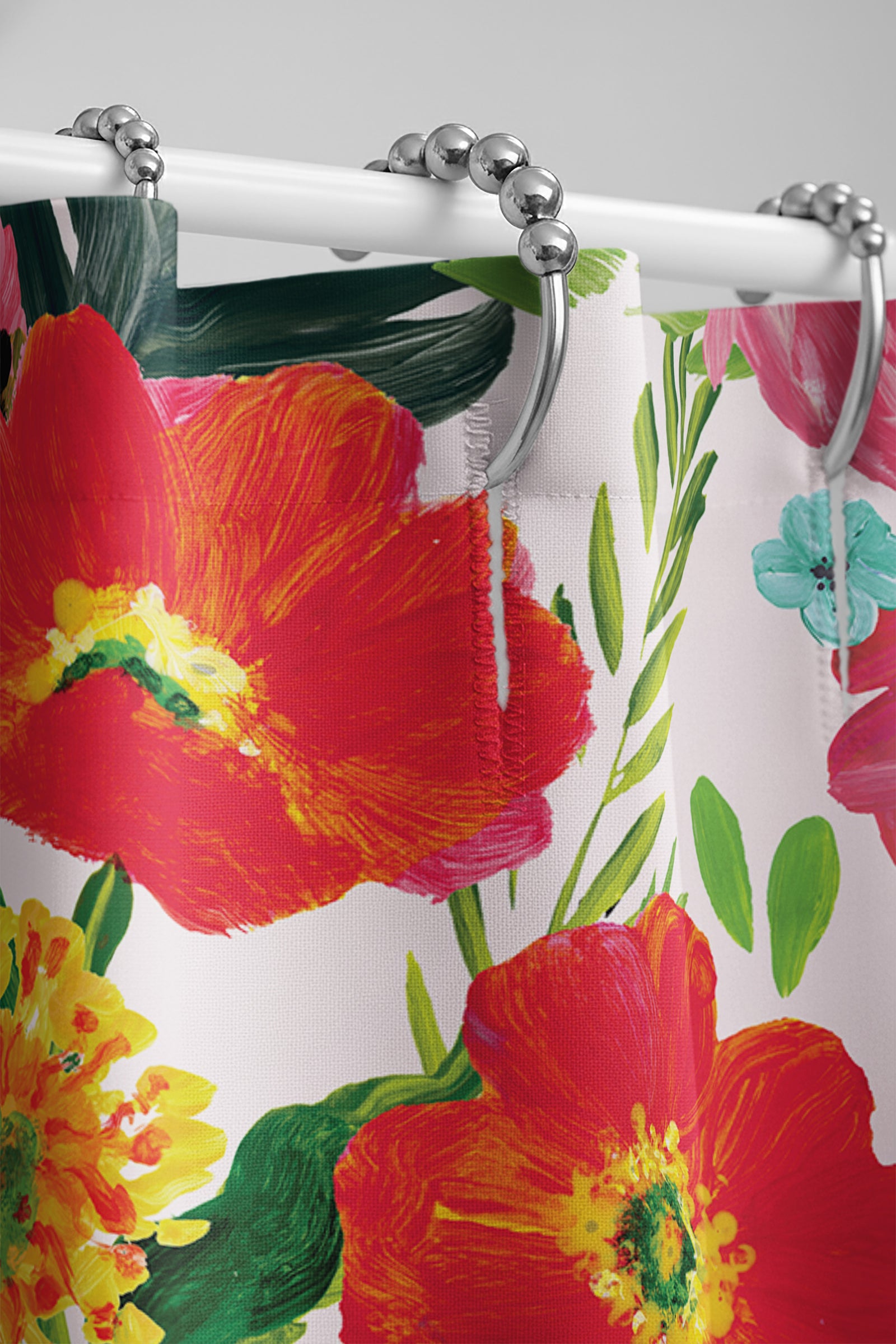 Floral Celebrations Shower Curtain