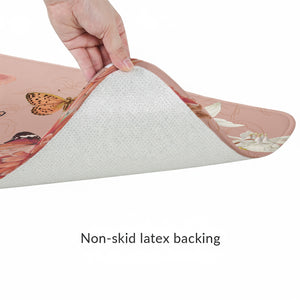 Flutter and Bloom Memory Foam Rug