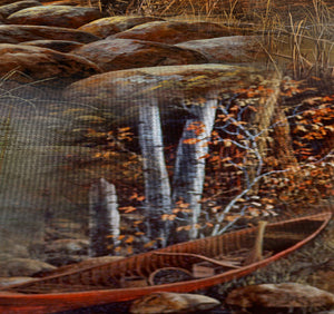 Forest Collage Shower Curtain