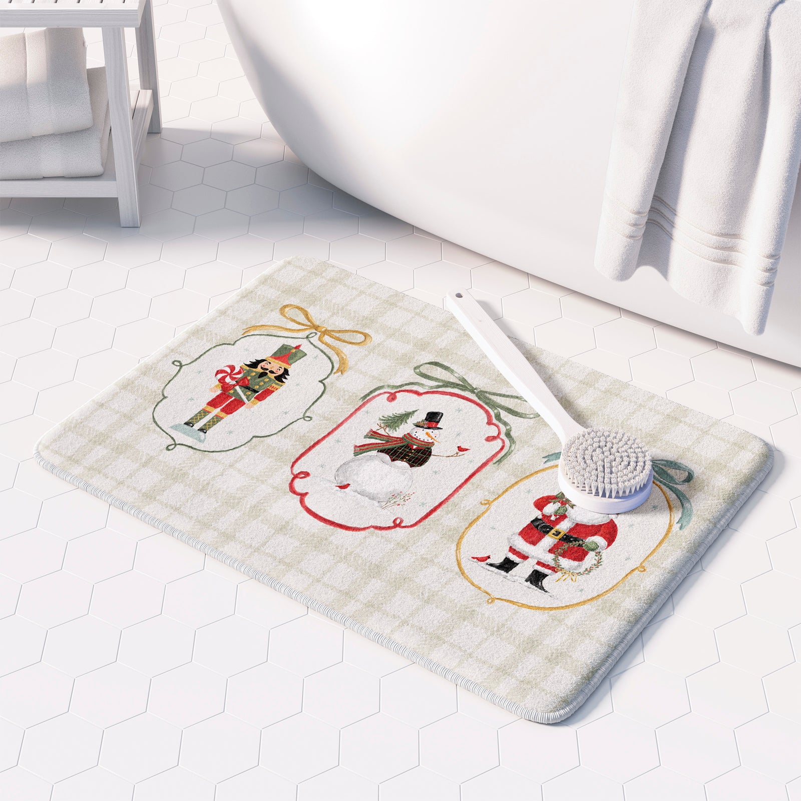 Frosty Fun Memory Foam Rug