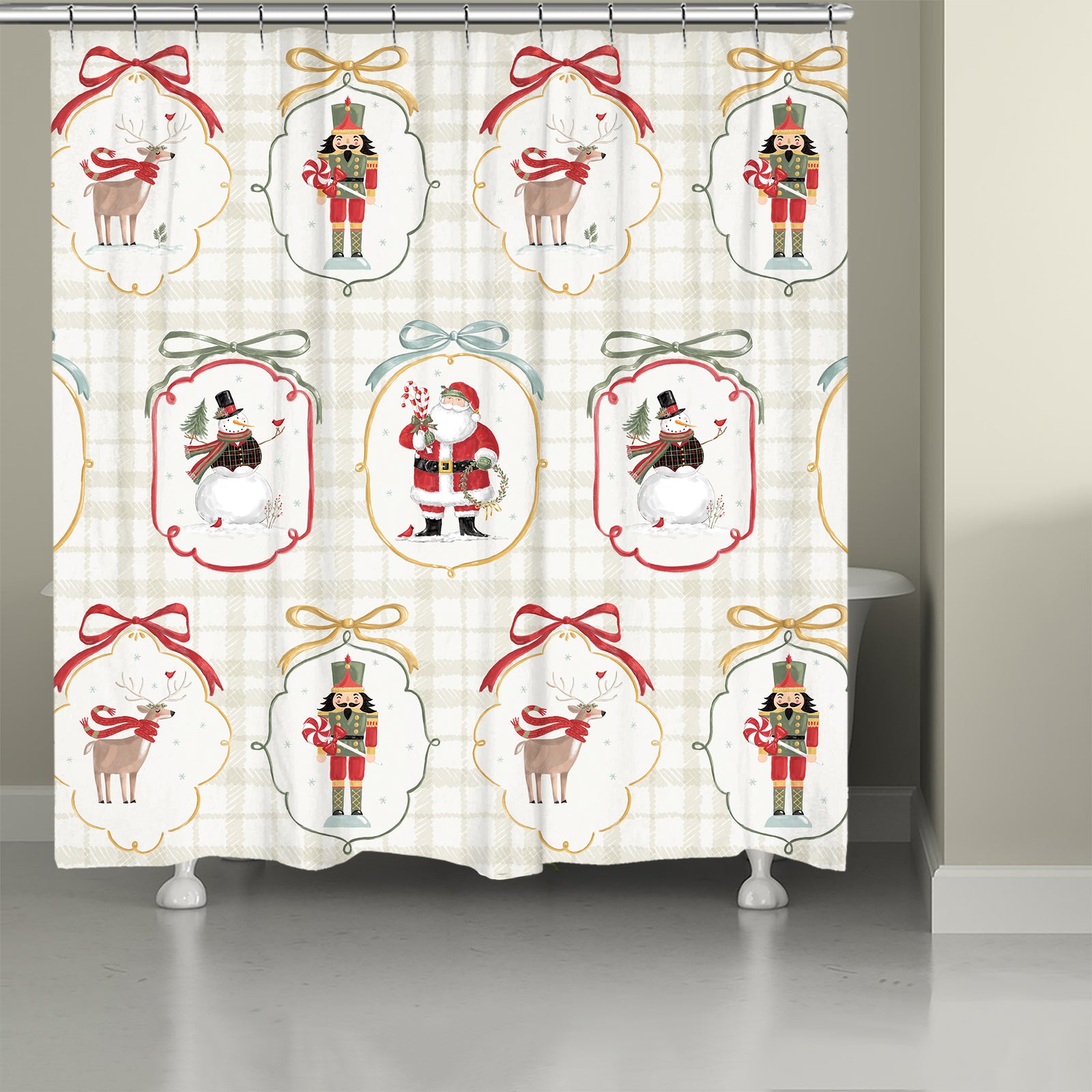 Frosty Fun Shower Curtain