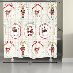 Frosty Fun Shower Curtain