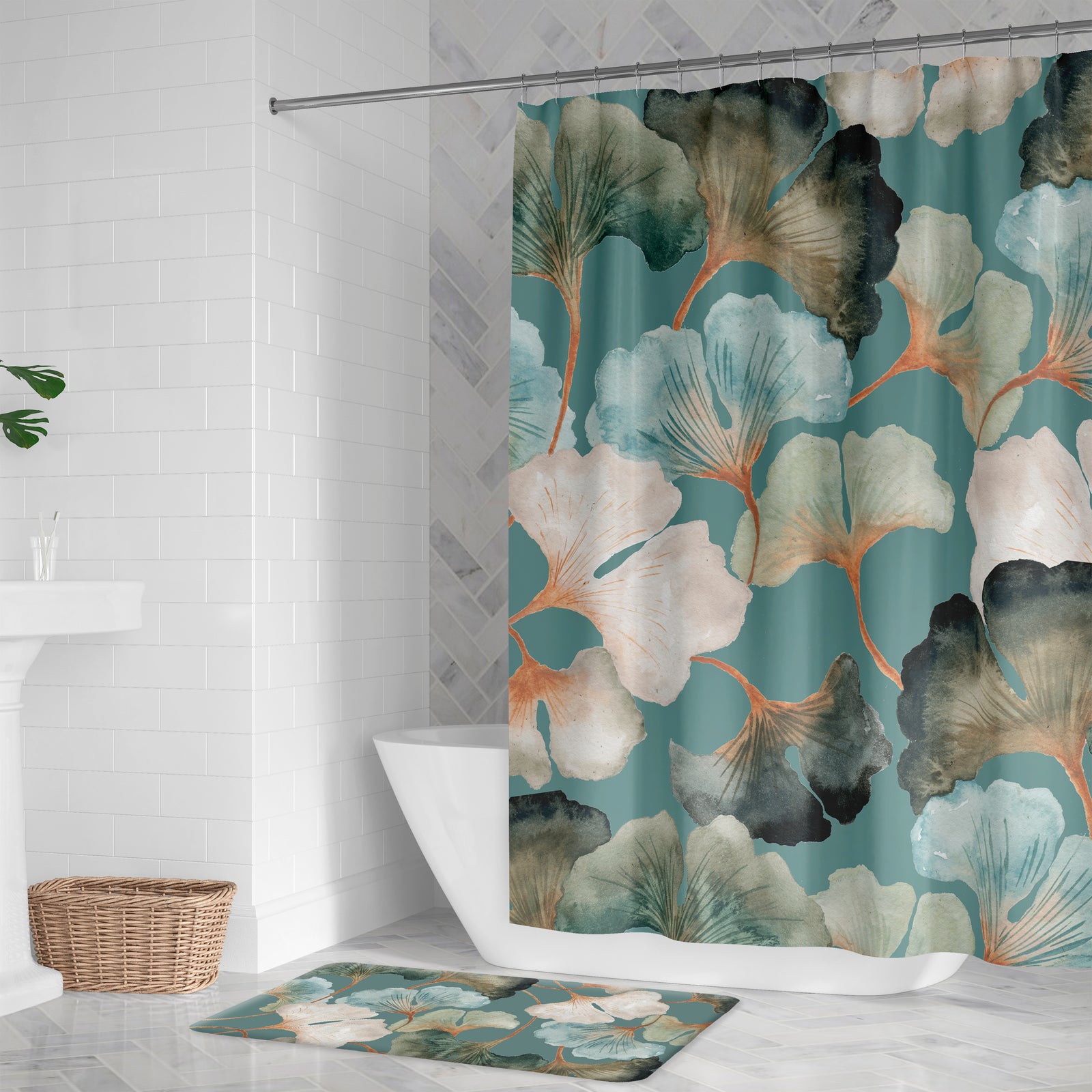 Ginkgo Harmony Shower Curtain
