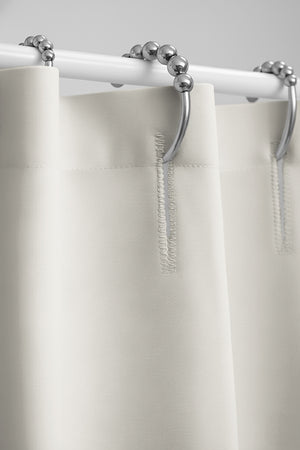 Green X-Ray of Eucalyptus Leaves Shower Curtain