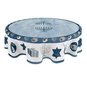 Happy Hanukkah Tablecloth