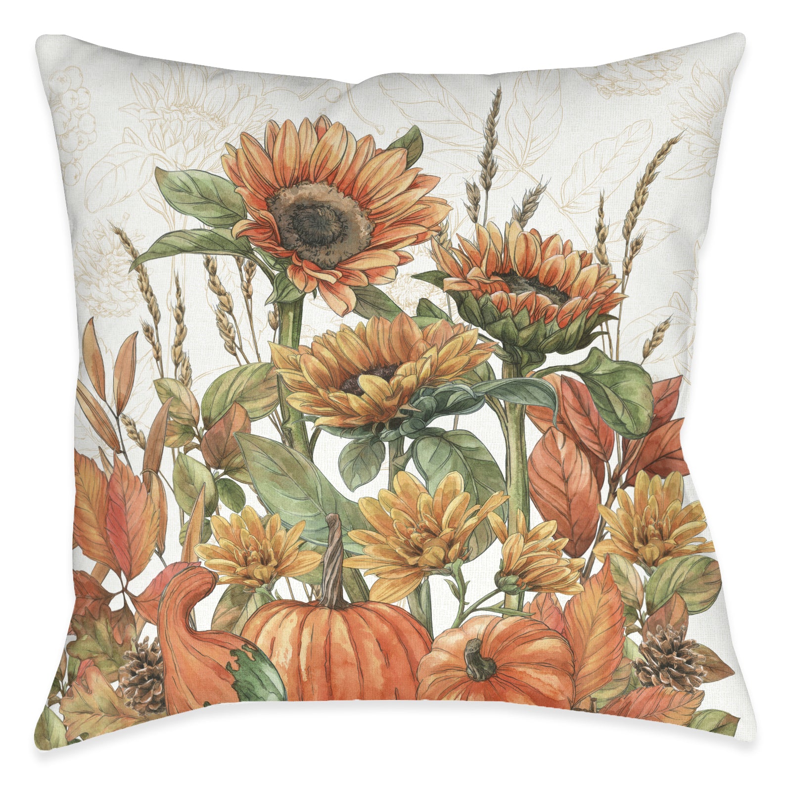 Harvest Home Indoor Decorative Pillow