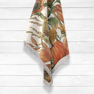 Harvest Home Woven Throw Blanket