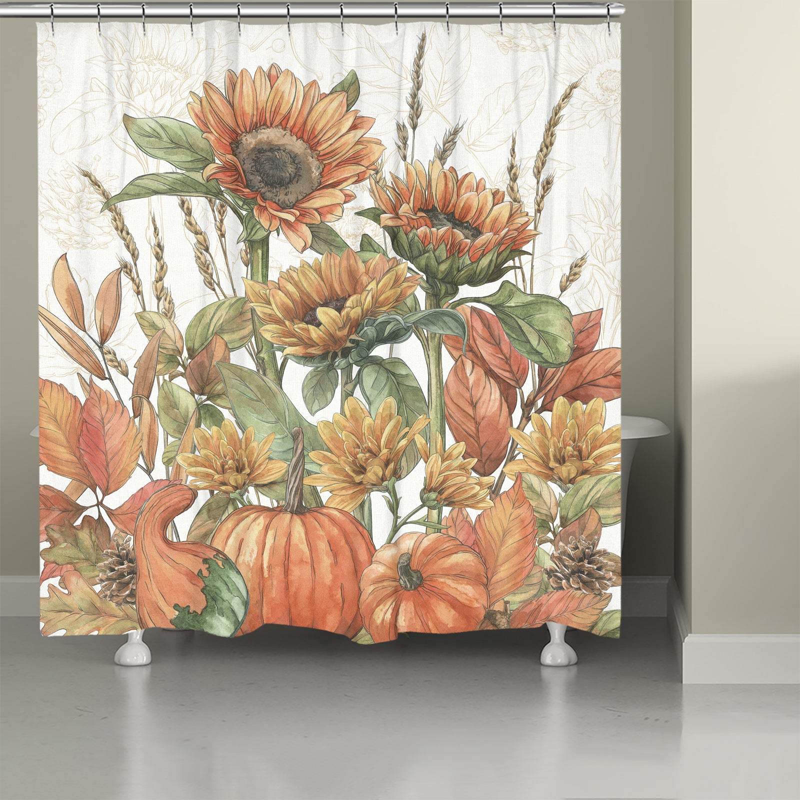 Harvest Home Shower Curtain